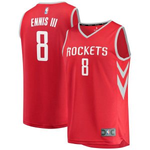 Camiseta James Ennis 8 Houston Rockets Icon Edition Rojo Hombre